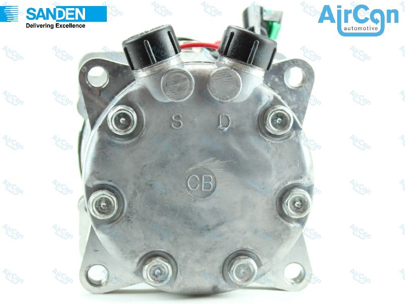 NEW HOLLAND TLA AC COMPRESSOR 9705764 47132887 509555-101214725-1201067-200F29-505827700-SANDEN-SD7H15-8177-SD7H15-4706-SD7H15-9529