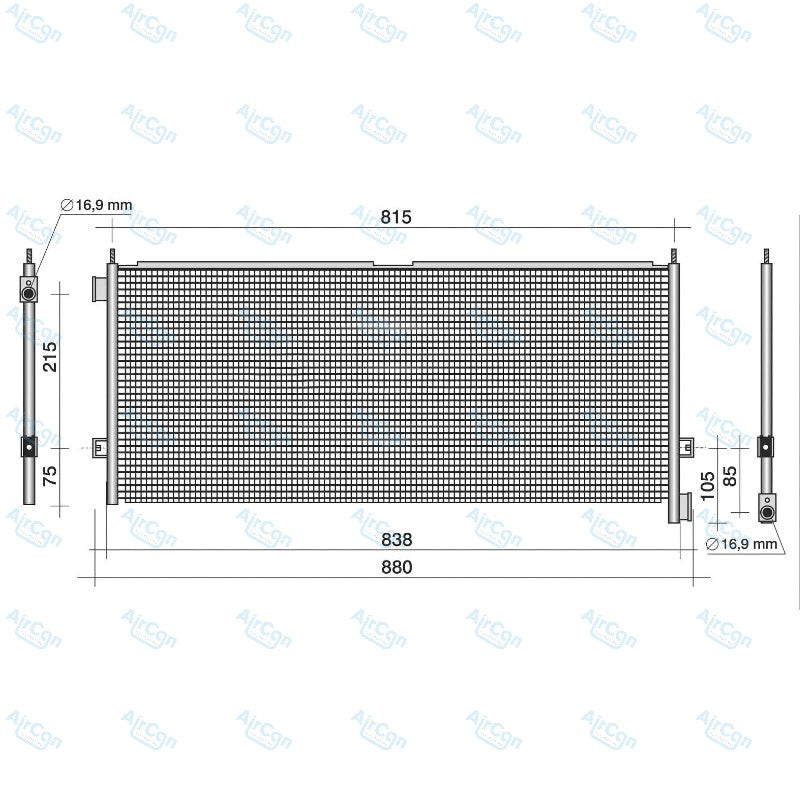 Scania_AC_condenser