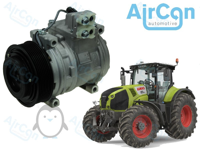 Claas ARES, ATLES, AXION, CELTIS air conditioning compressor 7700038545, 7700042614, 0010327521, 11011550, 0011011550, 1101155.1, 11011551