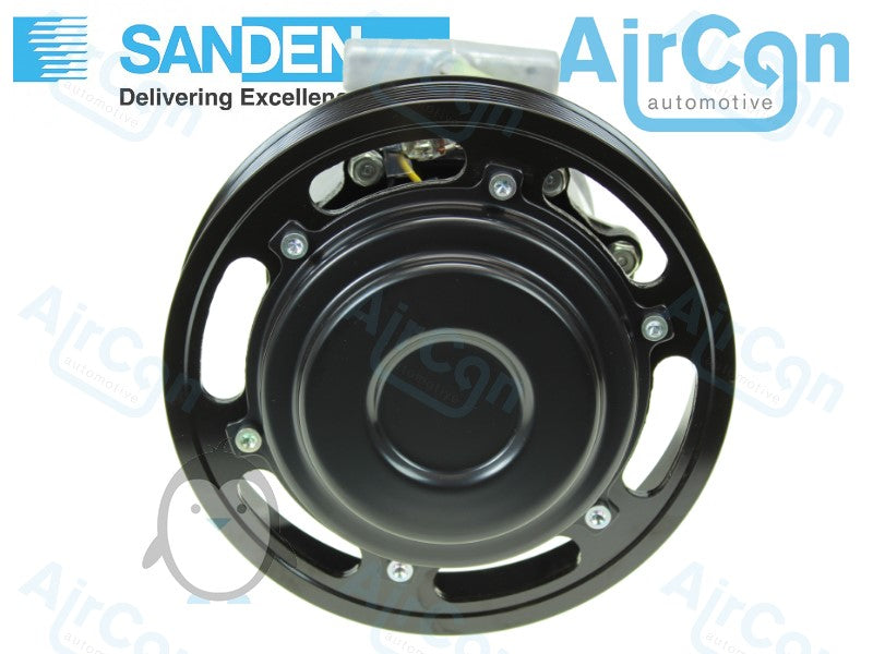Volvo FH12, FH16, FM10 AC compressor 8500458 85000458, 7482704531, 82704531, 84094705, 85013654, 40405292, 20587125 1201620, 20587125, Sanden SD7H15-4134, SD7H15-4324, SD7H15-4591, SD7H15-6193, SD7H15-6195, SD7H154134, SD7H154324, SD7H154591, SD7H156193, SD7H156195, SD7H154134, SCU4324, SCU4591, SCU6193, SCU6195