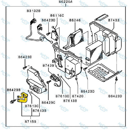 Replacement AC hose assembly kit