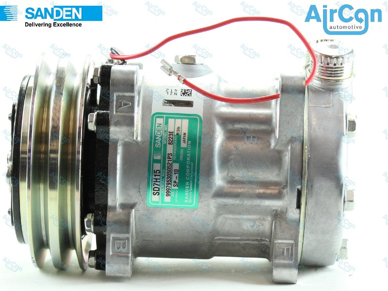 NEW HOLLAND TL-TD SERIES AIR CONDITIONING COMPRESSOR 5165549 51655490 5129685 5144781 84316006 1201608 40405284