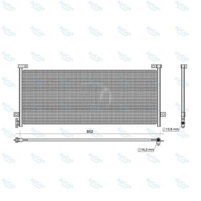 Volvo condenser