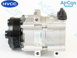 Ford-agri 7840 8340 air conditioning compressor reference 82001879, 4R3Z19V703AA, 206A53, 501-262, 40440206, 89718, 108674, S.106699