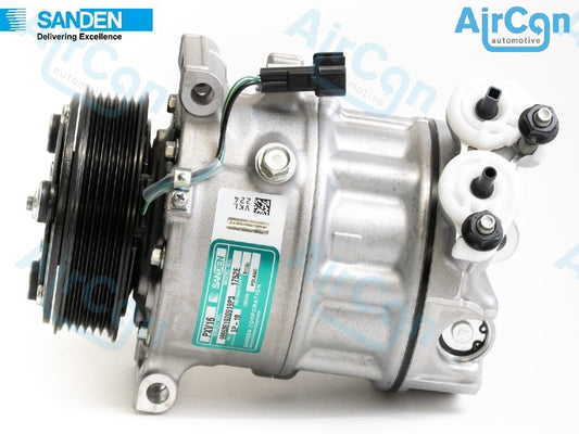 Ford_Focus_S-Max_AC_Compressor_Sanden_PXV16-1754P, PXV16-1750P, PXV16-1756P, PXC16-1750P, PXC16-1755P, PXV16-1752P