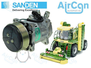 Krone Big M 420 ac compressor 27 004 934 0, 51.77970-7022, 51779707022, 270049340, 81619066012, SD7H15-6060, SD7H15 6060, SD7H156060, SCU6060, 12010186, 509-6464, 509-64643, SCU8117, SCU6008 