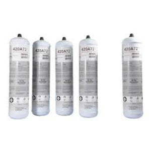 Disposable Nitrogen bottles 1 litre cylinders of nitrogen - Air Con Automotive