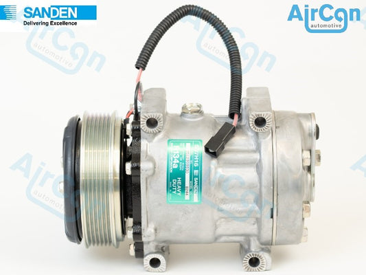 Massey Ferguson 5420, 5430, 5450 air conditioning compressor reference 4281803M1, Sanden, SD7H15-8244, SCU8244, ACP1047000P, ACP1047000S, MFK053, 98985, 1201366, 200G33, 509-6396, 1012-82225, 40405249, 32771G, 851713N, 8FK351128101, 8FK351128601, 92020229, ACP1047000P, ACP1047000S, MFK053