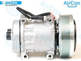 New_Holland_Sanden_AC_compressorSD7H15-4768, SD7H15-4499, SCU4768, SCU4499, 58792, 1012-14713, 40405316, 1201993, 200F99, 509-6035, 509-60353, 101214713, 5096035, 50960353
