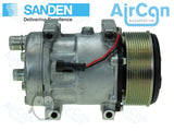 New Holland T7030, T7040, T7050, T7060 T7070 Air Conditioning Compressor 87300121, 87709773, 200H32, 1201673, 509-6471, 40405377, 98793, 1012-14718, B74442, 829202-1169, 829202-1169, 8292021169, Sanden SD7H15-6020, SD7H15-8217, SD7H15 6020, SD7H15 8217, SD7H156020, SD7H158217, SCU6020, SCU8217