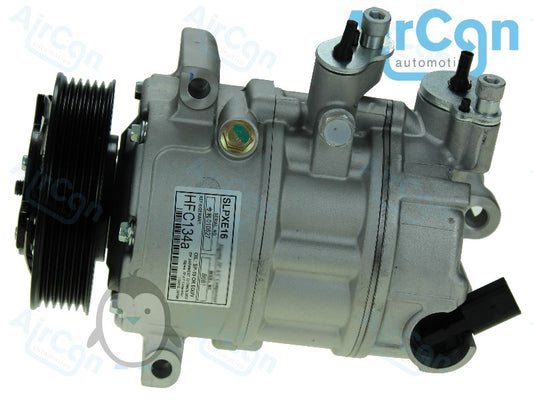 SEAT IBIZA, LEON compressor PXE16-1622, PXE16-1620P, PXE16-1620A, PXE16-1617A, PXE16-1617, PXE16-1615A, PXE16-1610, PXE16-1601P, 7H0820803F, 5Q0820803F, 5K0820803GX, 5K0820803CX, PXE1711, PXE161711 