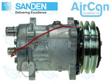 Sanden AC compressor, SD7H15 4709, SD7H15-4709, SD7H154709, SCU4709, SD7H15 4272, SD7H15-4272, SD7H154272, SCU4272, SD7H15 7862, SD7H15-7862, SD7H157862, SCU7862, SD7H15 8181, SD7H15-8181, SD7H158181, SCU8181, SD7H15 8241, SD7H15-8241, SD7H158241, SCU8241, SD7H15 8227, SD7H15-8227, SD7H158227, SCU8227, SD7H15 8023, SD7H15-8023, SD7H158023, SCU8023