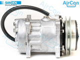 Sanden_SD7H15_DAF_XF_CF_AC_Compressor_40405102, 200B94, 509-4384, 509-43843, 1201835