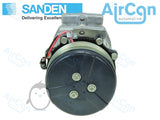 Steyr PROFI4100, 4110, 4115, 4120, 4130, 6115, 6125, 6135, 6140, ac compressor 87709785, 87802912, 87202910, 829202-166E, 829202-166, 829202166E, 829202166 Sanden SD7H15-8148, SD7H15-6021, SD7H15 8148, SD7H15 6021, SD7H158148, 